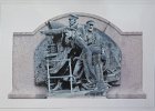 A plaque on the war memorial, Port Sunlight.jpg